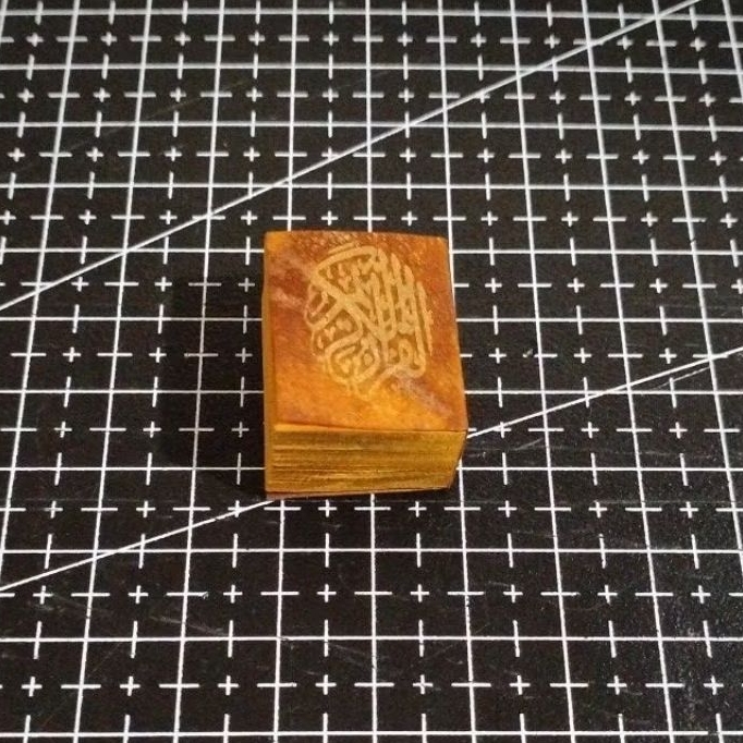 Kitab Al Quran Stambul Mini Kecil Tulisan Emas Gold