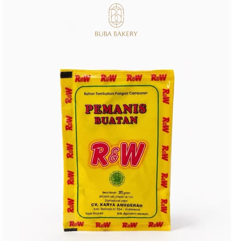 Pemanis Buatan Sari Manis Rajawali Sachet 20grm
