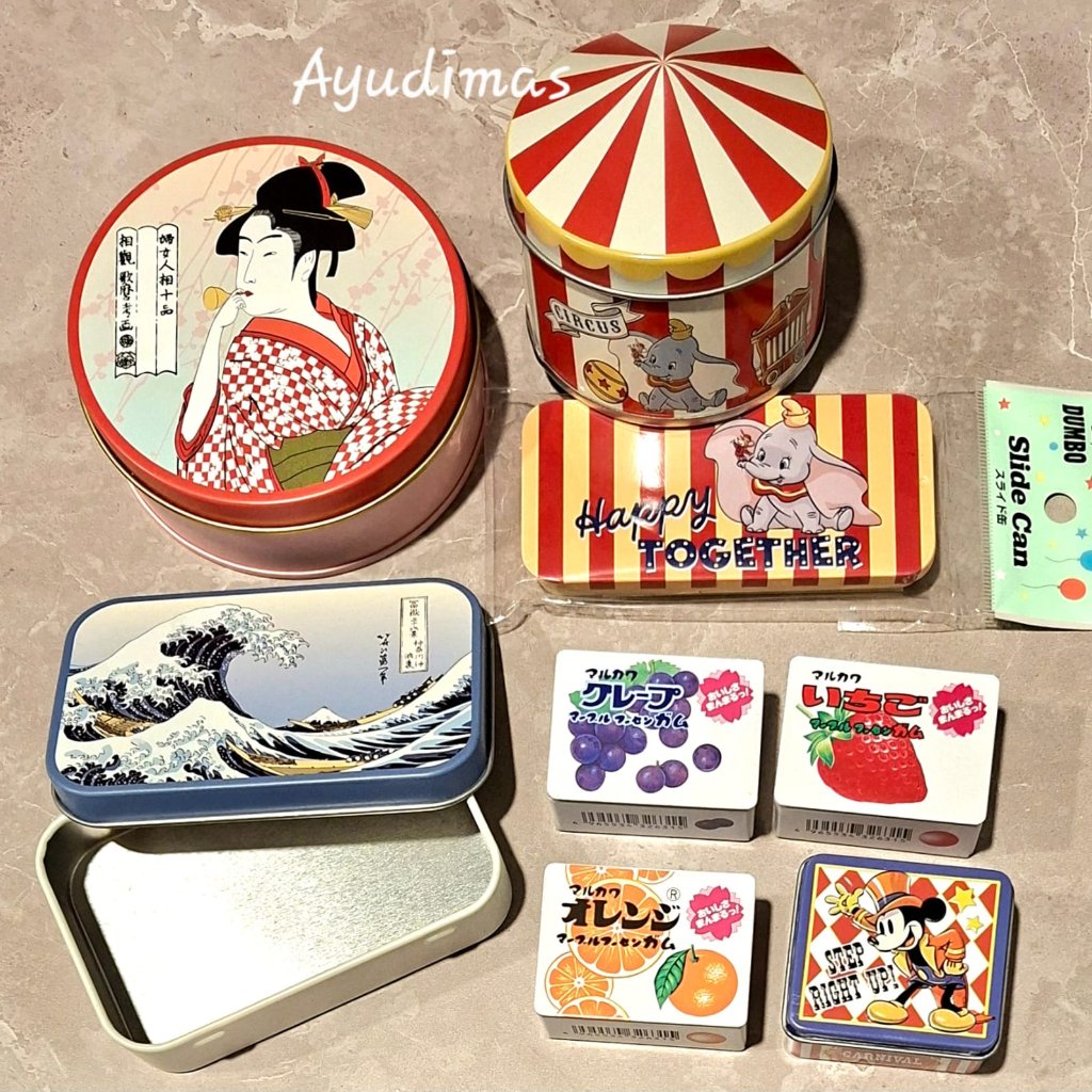Cute Mini Tin Box - Kaleng mungil lucu