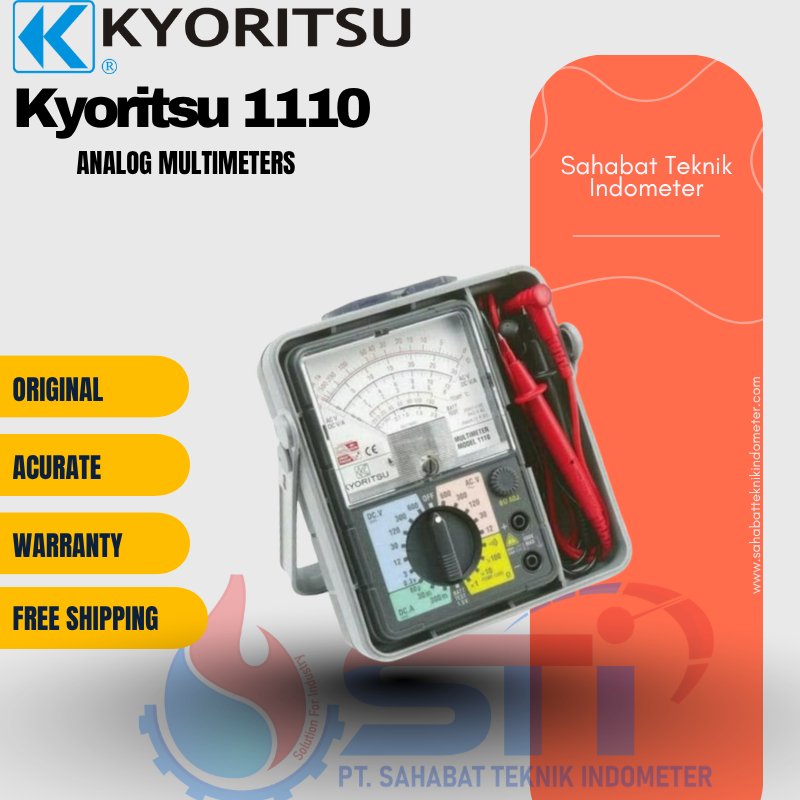 jual Analog multimeters Kyoritsu 1110 original kyoritsu dan baru