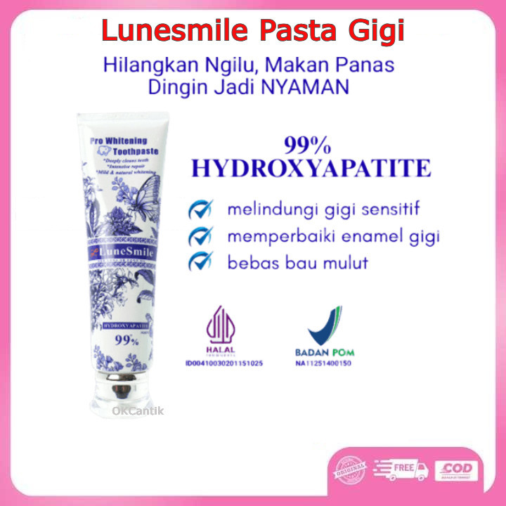 Lunesmile Pasta Gigi Hydroxyapatite Toothpaste