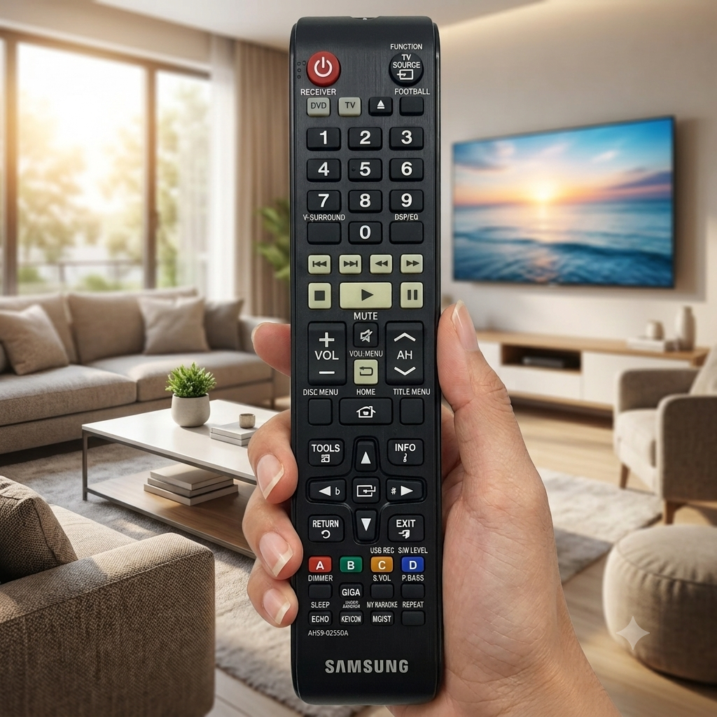 REMOTE REMOT DVD HOME THEATER SAMSUNG AH59-02550A ORIGINAL