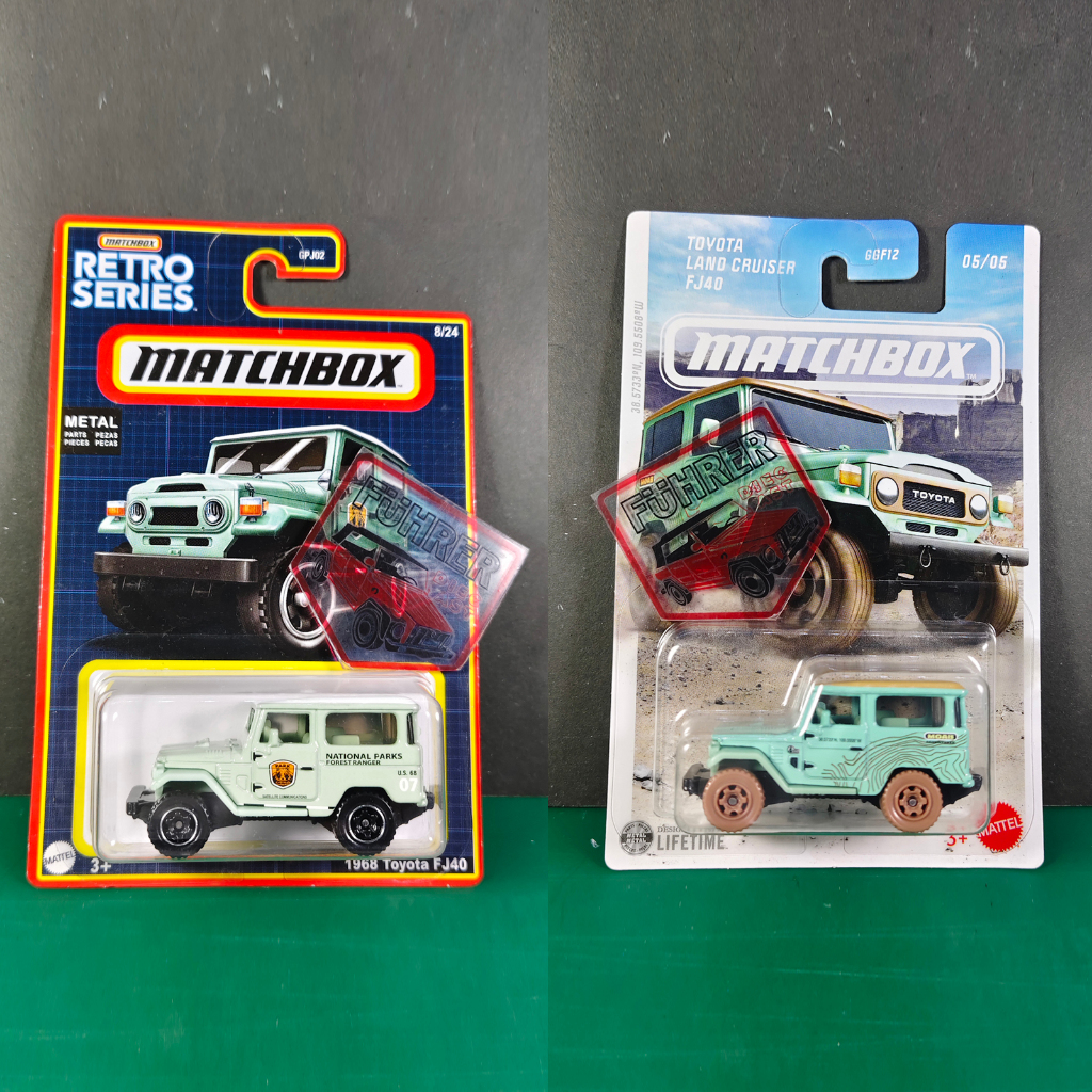 Matchbox Retro Series National Parks 1968 Toyota Land Cruiser FJ40, Toyota Land Cruiser FJ40 2026