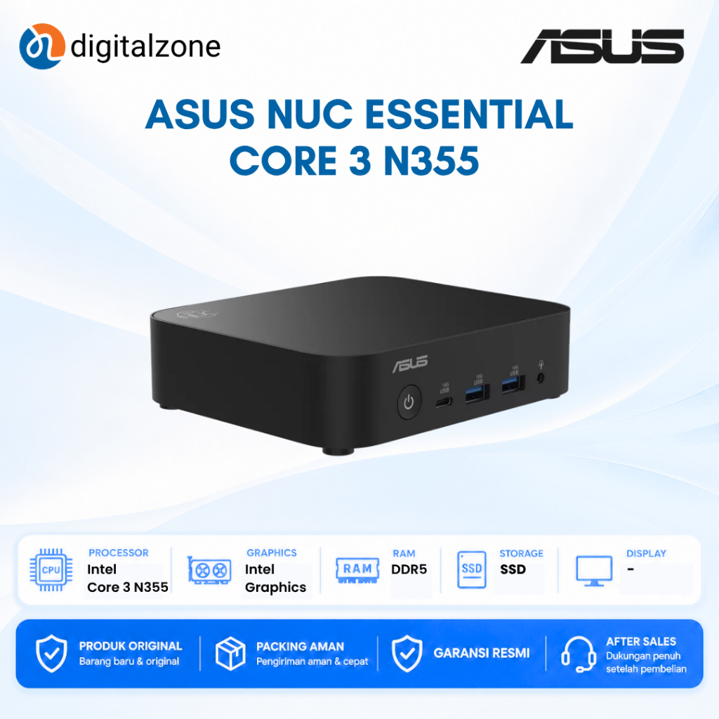 ASUS  NUC Mini PC N355 NUC14MNK35 Intel NUC NUC14MNK35 - ASUS Mini PC Core 3