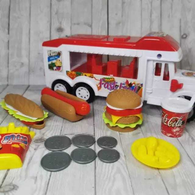promo mainan lucu MAINAN ANAK MOBIL ICE CREAM / FAST FOOD / LI 10 / LI 11 / LI 12