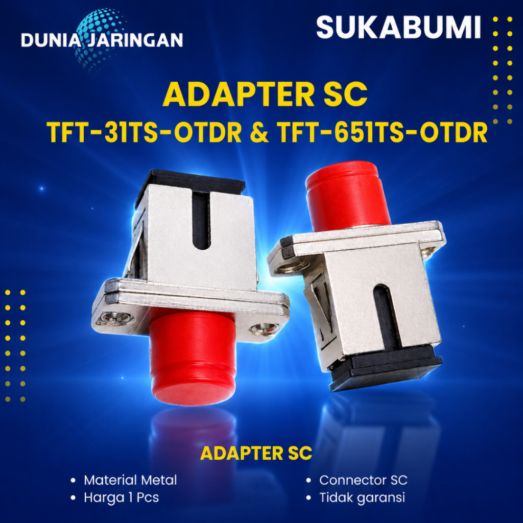 Fiber Optic SC Adapter for Tarmoc  TFT-31TS-OTDR & TFT-651TS-OTDR  | SC Converter tool FO