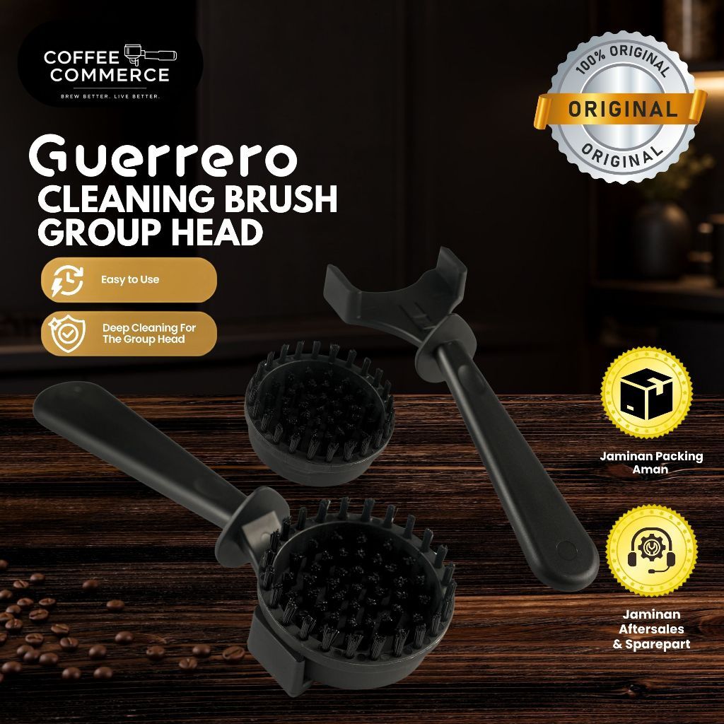 Group Head Brush Sikat Pembersih Group Head Mesin Kopi Espresso Silicone 58mm