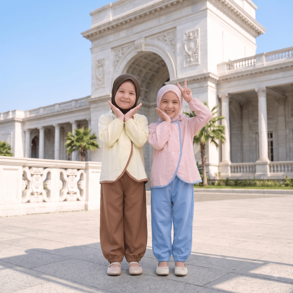 Alzena Kids Moslem - YUKI ONE SET