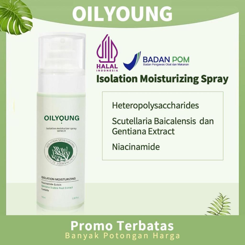 OILYOUNG Isolation Moisturizing Spray Niacinamide - SkinBrightening, Hydrating, Moisturizer- Toneup Kulit Kusam[BPOM][HALAL]