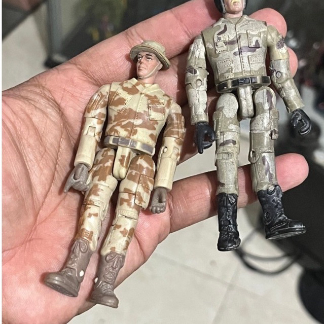 mainan action figure "The Corps" dari Lanard Toys Elite Triple Threat tentara army orang man black t