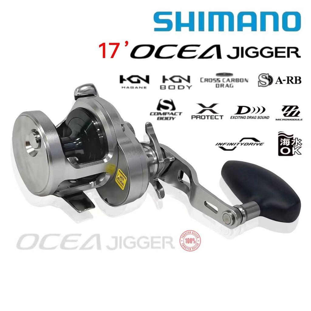 Reel Overhead Shimano Ocea Jigger ( Garansi 1 Tahun )