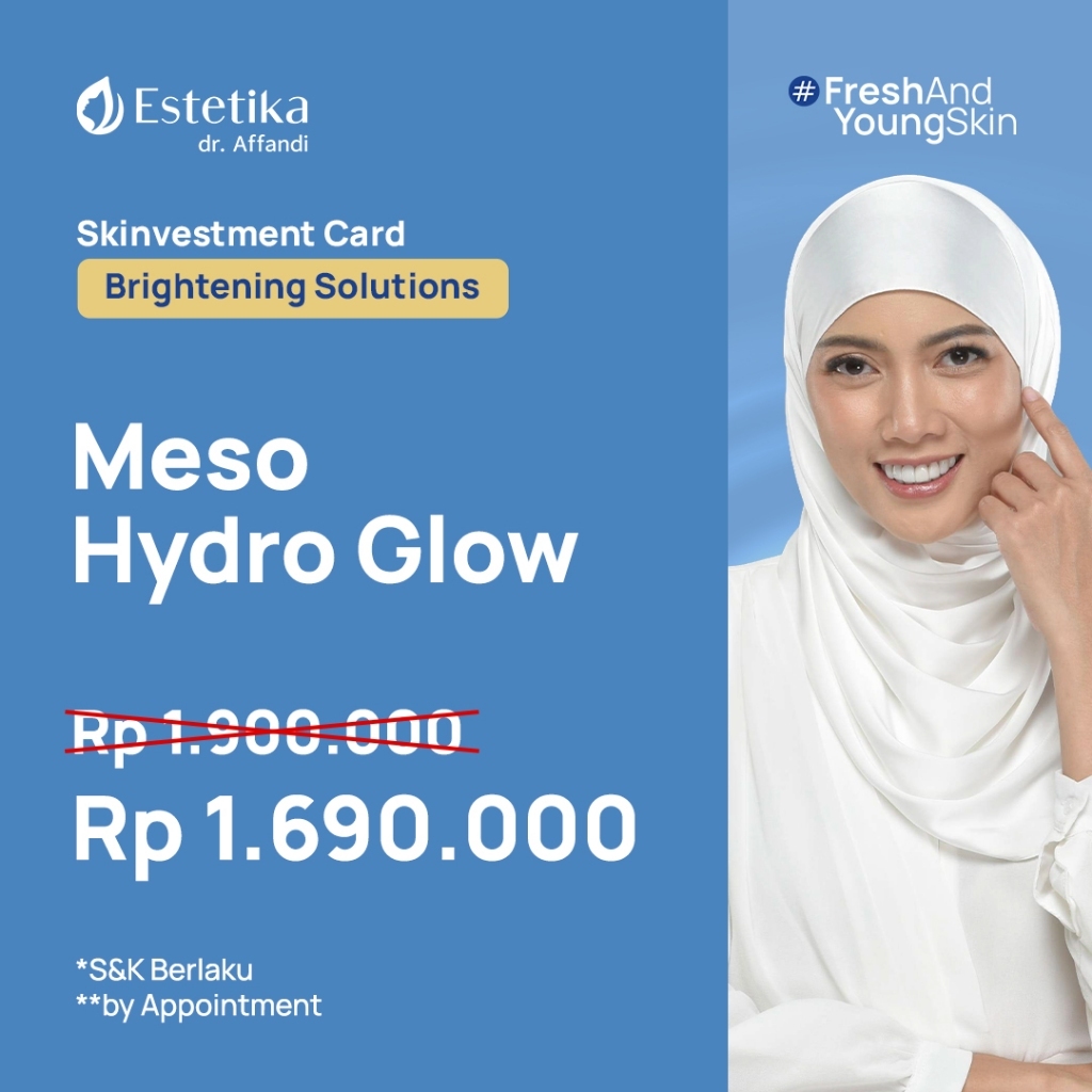 Skinvestment Card Meso Hydro Glow - Estetika dr. Affandi