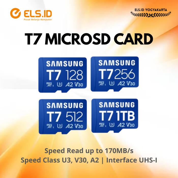 Samsung MicroSD Card T7 UHS-1 microSDXC