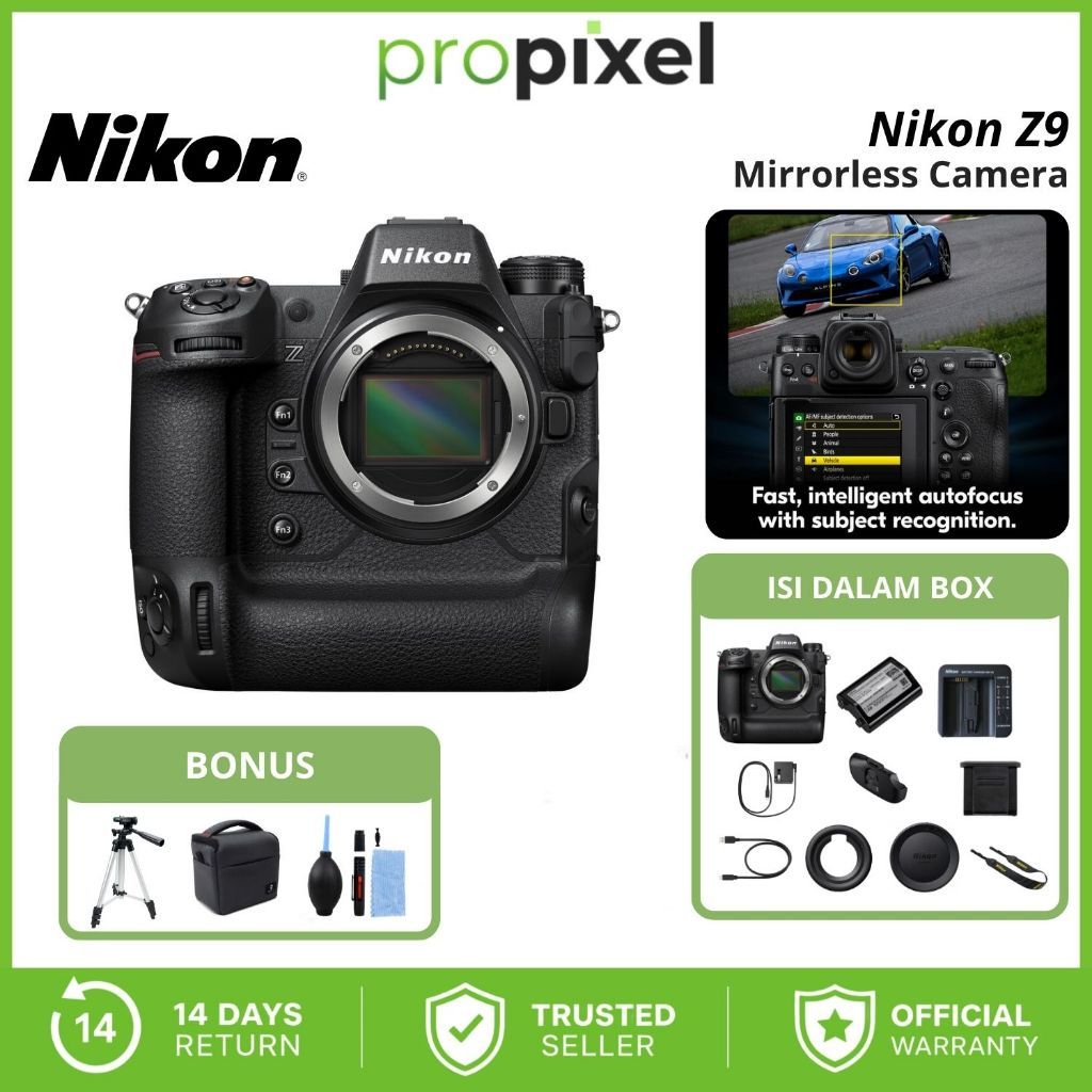 Nikon Z9 Body Only Mirrorless Camera Nikon Z 9 Garansi Resmi