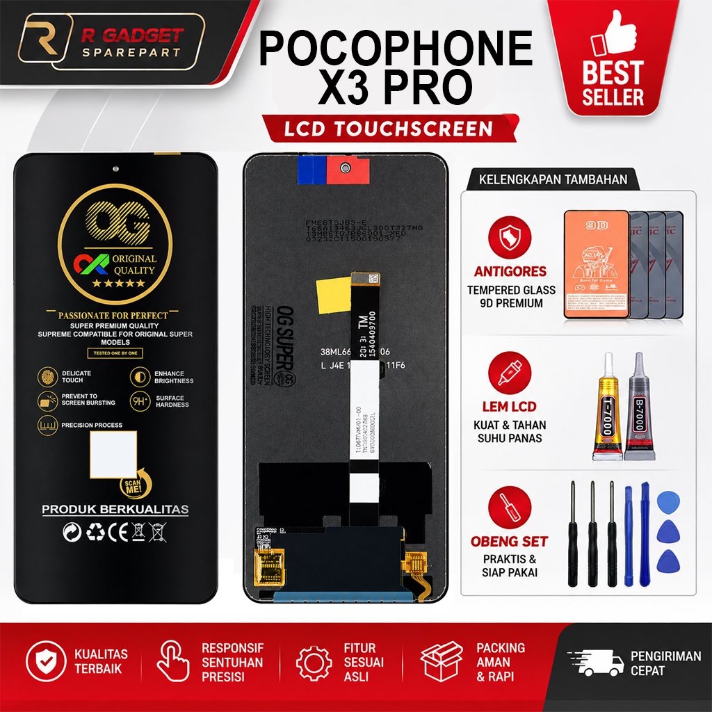 Lcd POCOPHONE X3 PRO Original Fullset Touchscreen OG SUPER Quality