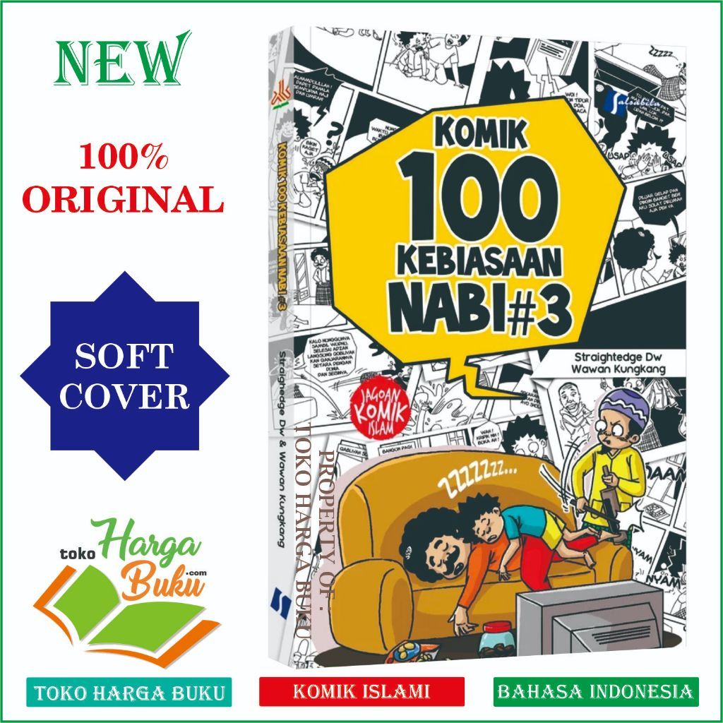 Foto Komik 100 Kebiasaan Nabi Jilid 3 ORIGINAL Meneladani Sirah Nabawiyah Salsabila Pustaka Al-Kautsar
