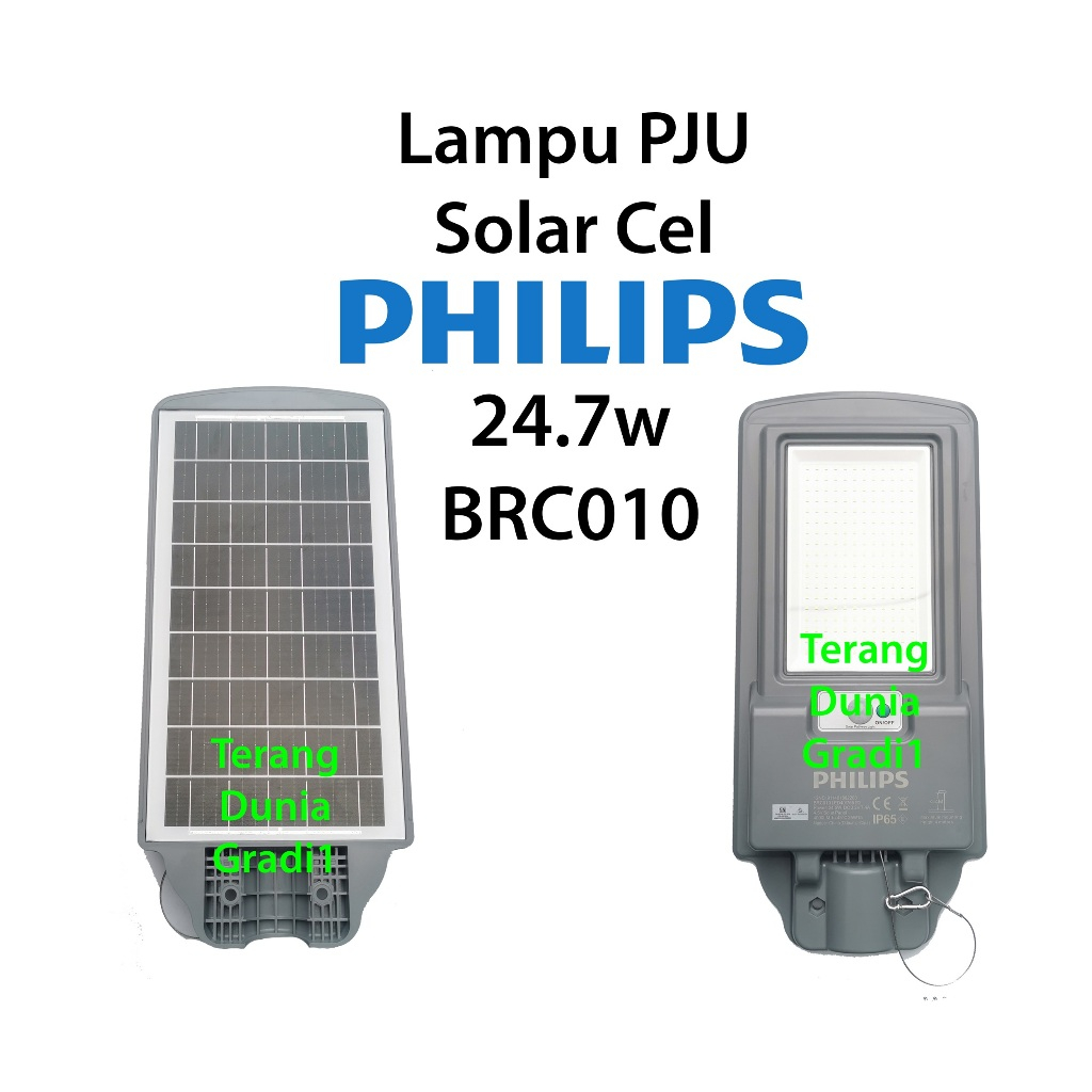 Lampu Jalan Philips BRC010 LED40 24.7w Philips Lampu Jalan Tenaga Matahari Lampu Jalan Philips Tenag