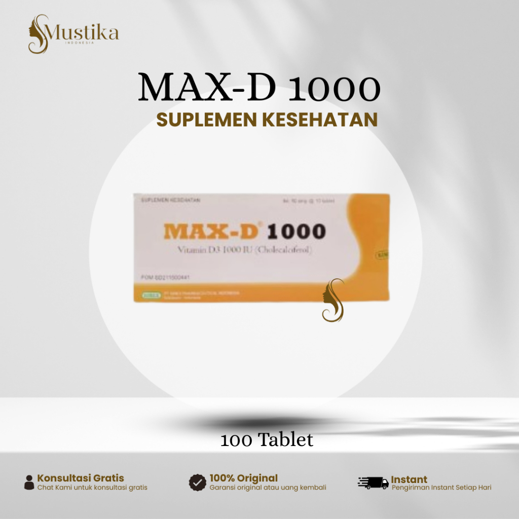 Max-D Vitamin D3 1000 IU