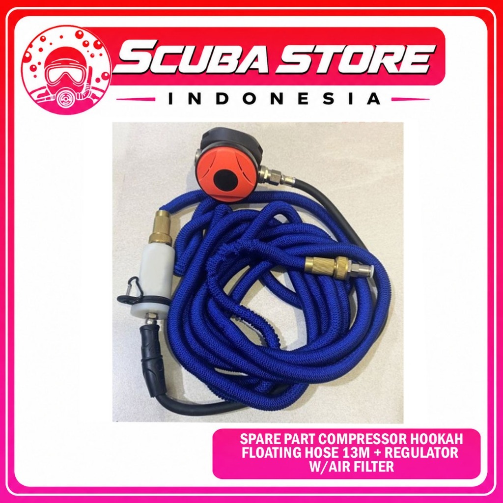 Spare Part Regulator Air Filter with Hose 13m Compressor Hookah Sparepart Breathing Air Kompresor Ne