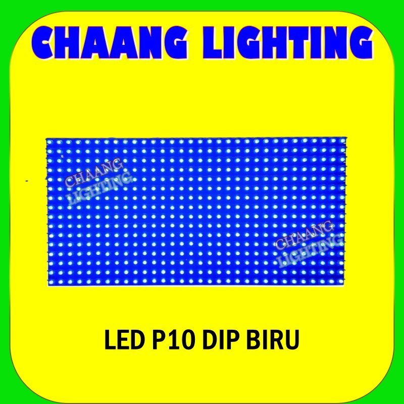 LED P10 INDOOR BIRU DIP RUNNING TEXT INDOOR BLUE MODULE LED P10 BIRU LED DIP INDOOR P10 BLUE