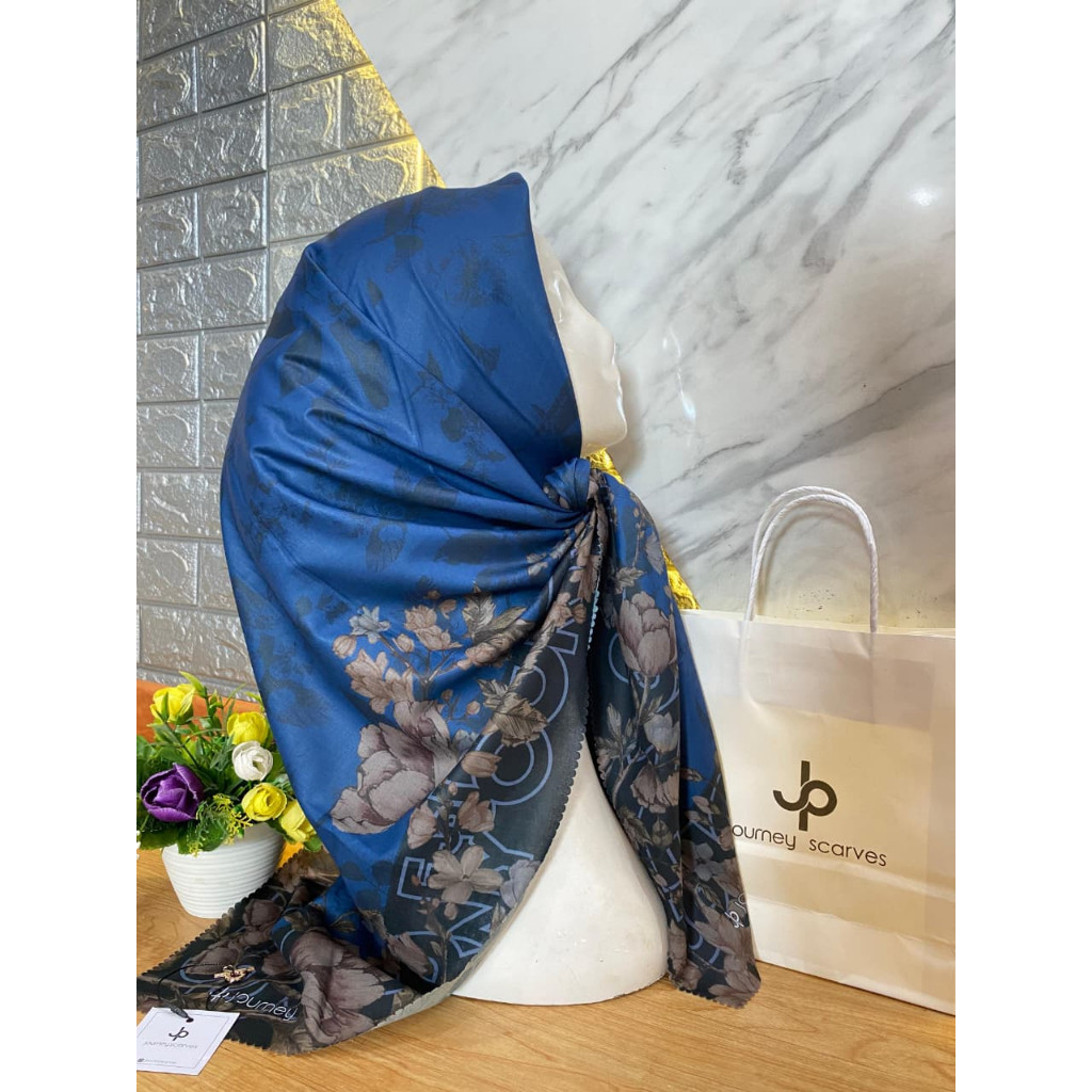 HIJAB JOURNEY KANAYA NAVY SERIES TERBARU *free paperbag