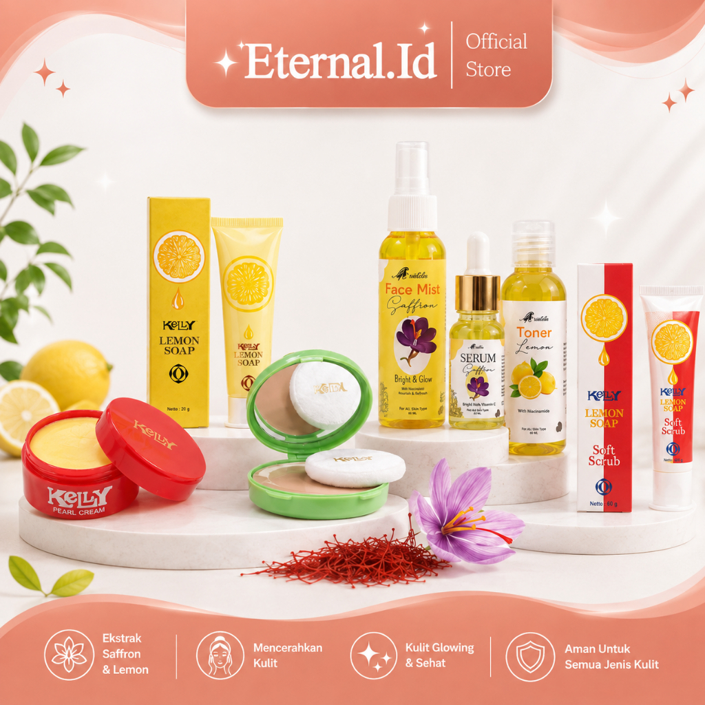 ETR - HEMAT Paket Kecantikan 7in1 Kelly Kosmetik Skincare