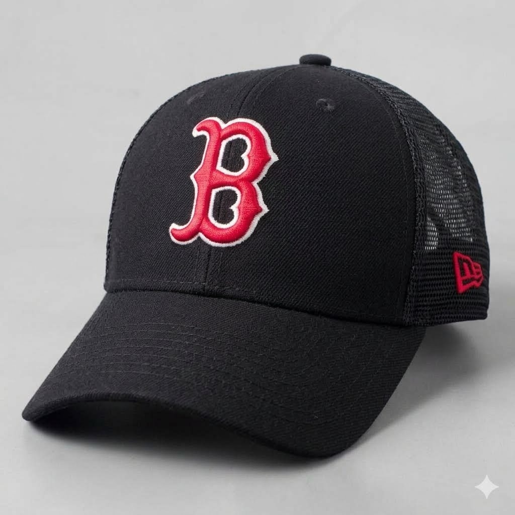 Topi MLB Boston Red Sox Topi Baseball Pria Import Mirror ORIGINAL