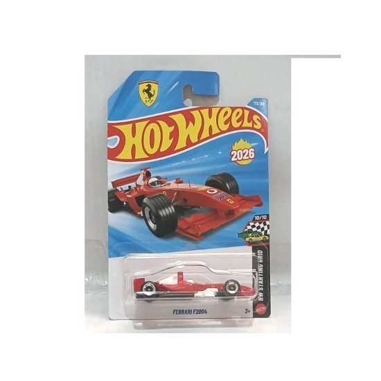 Hot Wheels Ferrari F2004 Merah