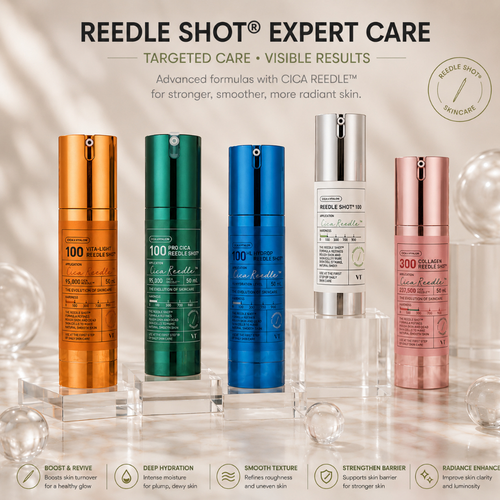 VT Cosmetics Pro Cica Reedle Shot / Vita-Light Reedle / Collagen Reedle / Hydrop Reedle / Reedle Sho
