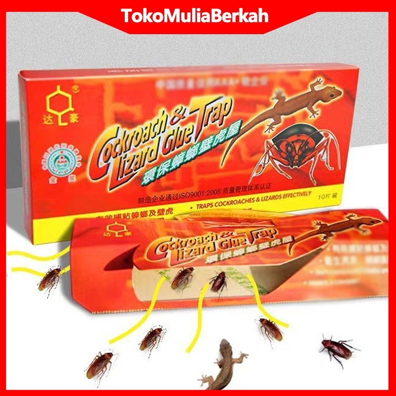 Lem Cicak Lem Kecoak Umpan Trap Serangga Pest Control Perangkap Cicak / PERANGKAP CICAK