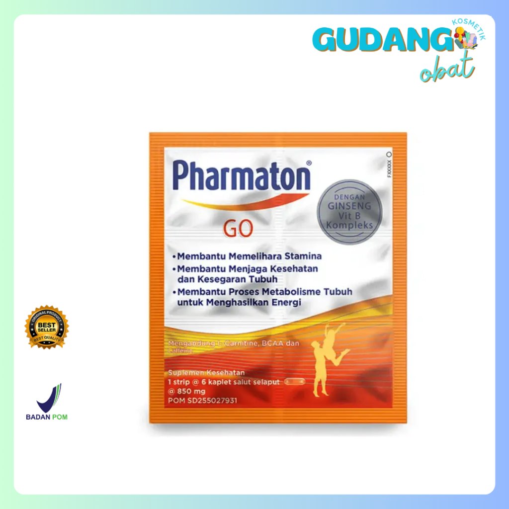Pharmaton GO (6 Kaplet) - Multivitamin