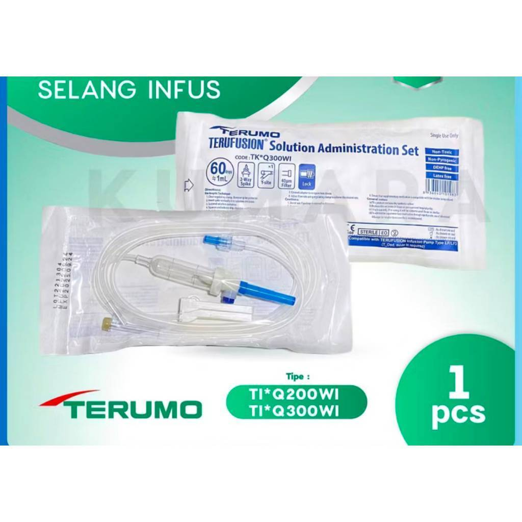 Infuset Terumo / Selang Infus Terumo / Infus set Terumo Dewasa 60 mL