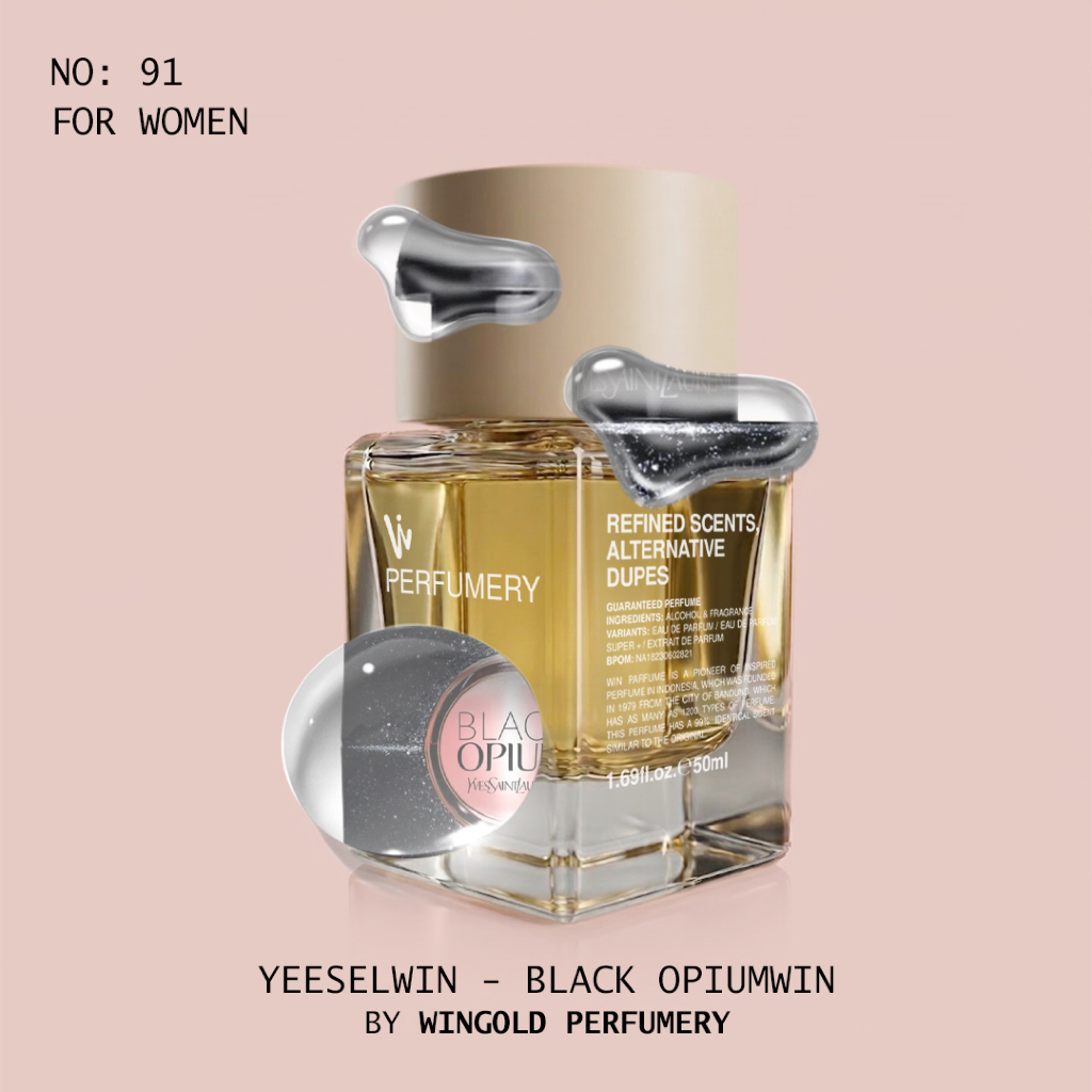 [WIN PARFUME BANDUNG] NO. 91 Blaeck OUPIYUM