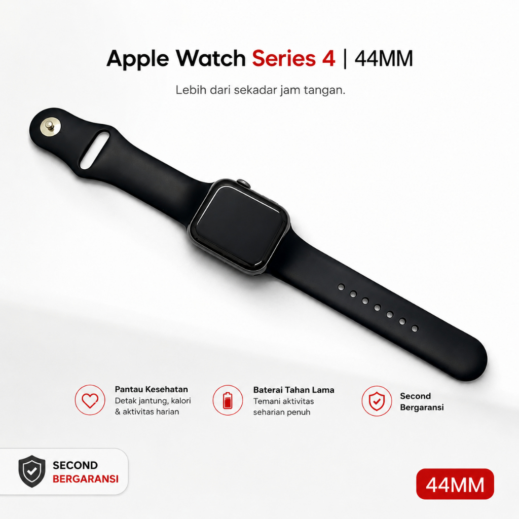 Appel Watch Series 4 | 44MM | Internasional Mulus | Second Bergaransi
