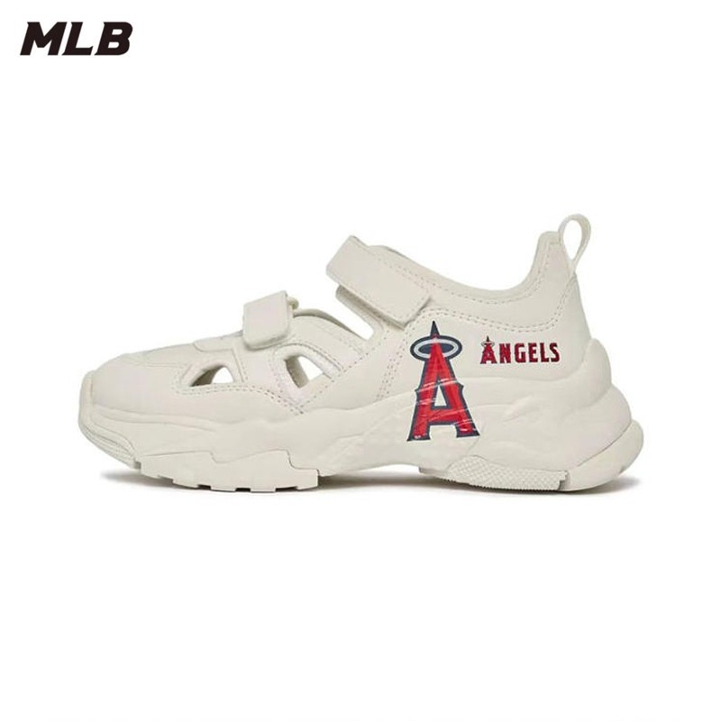100% BNIB Sepatu MLB Sandal olahraga tebal pria Wanita MLB Big Ball Chunky New York Yankees hitam or
