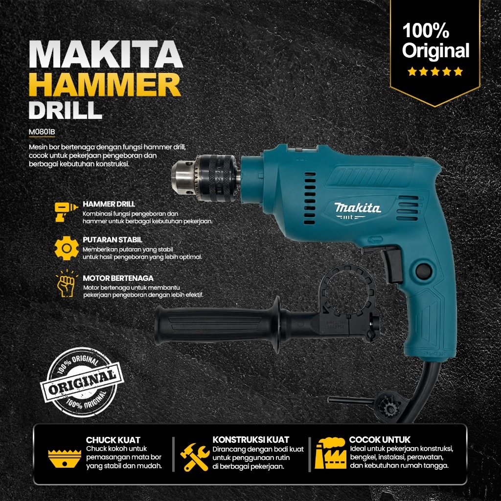 MAKITA Hammer Drill M0801B