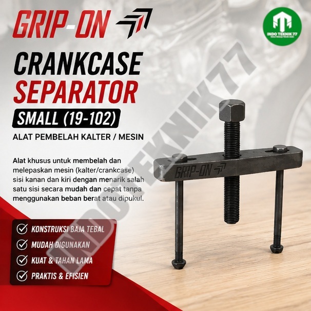 Crankcase Separator KECIL 19-102 GRIP ON / Crank Case Treker Tracker Kalter Belah Mesin 19 102 GRIP 
