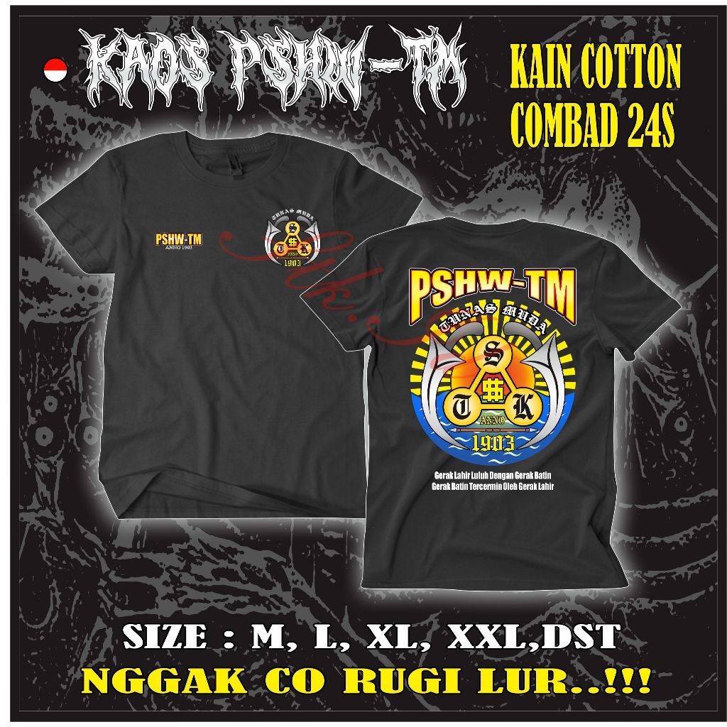 KAOS DISTRO PSHWTM KEREN PSHW STK WINONGO