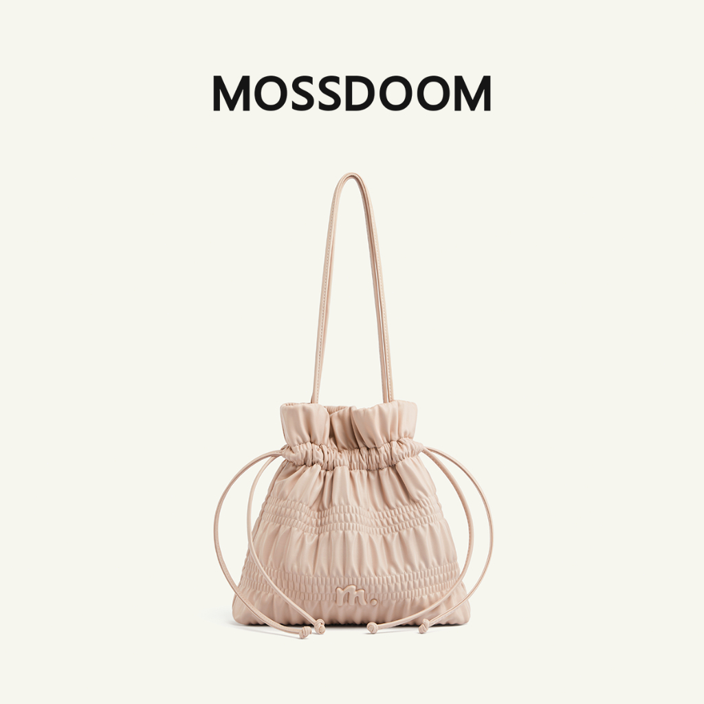 MOSSDOOM Crossbody Bag Emeline Bag Tas Dengan Tali Serut Ini Berukuran Kecil Praktis Dan Ringan