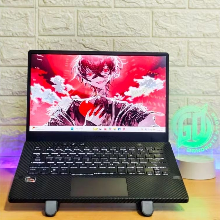 ASUS ROG ZEPHYRUS G14 GA401II RYZEN 7 GDDR6X 1650 Ti 12 GB TOTAL FHD IPS MOBILE GAMING LAPTOP