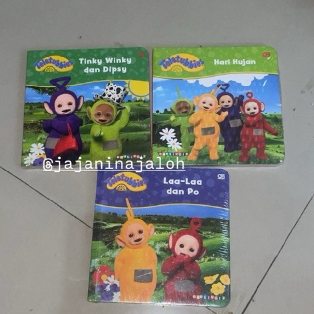 SEGEL NEW BUKU BOARDBOOK TELETUBBIES