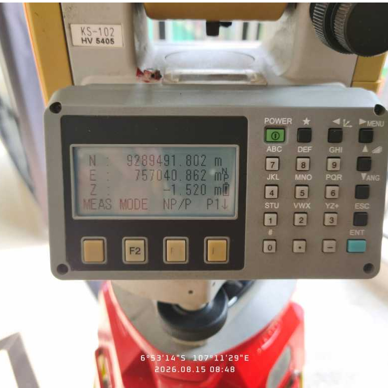 Total Station Cygnus KS 102 Bekas Lengkap Satu Set