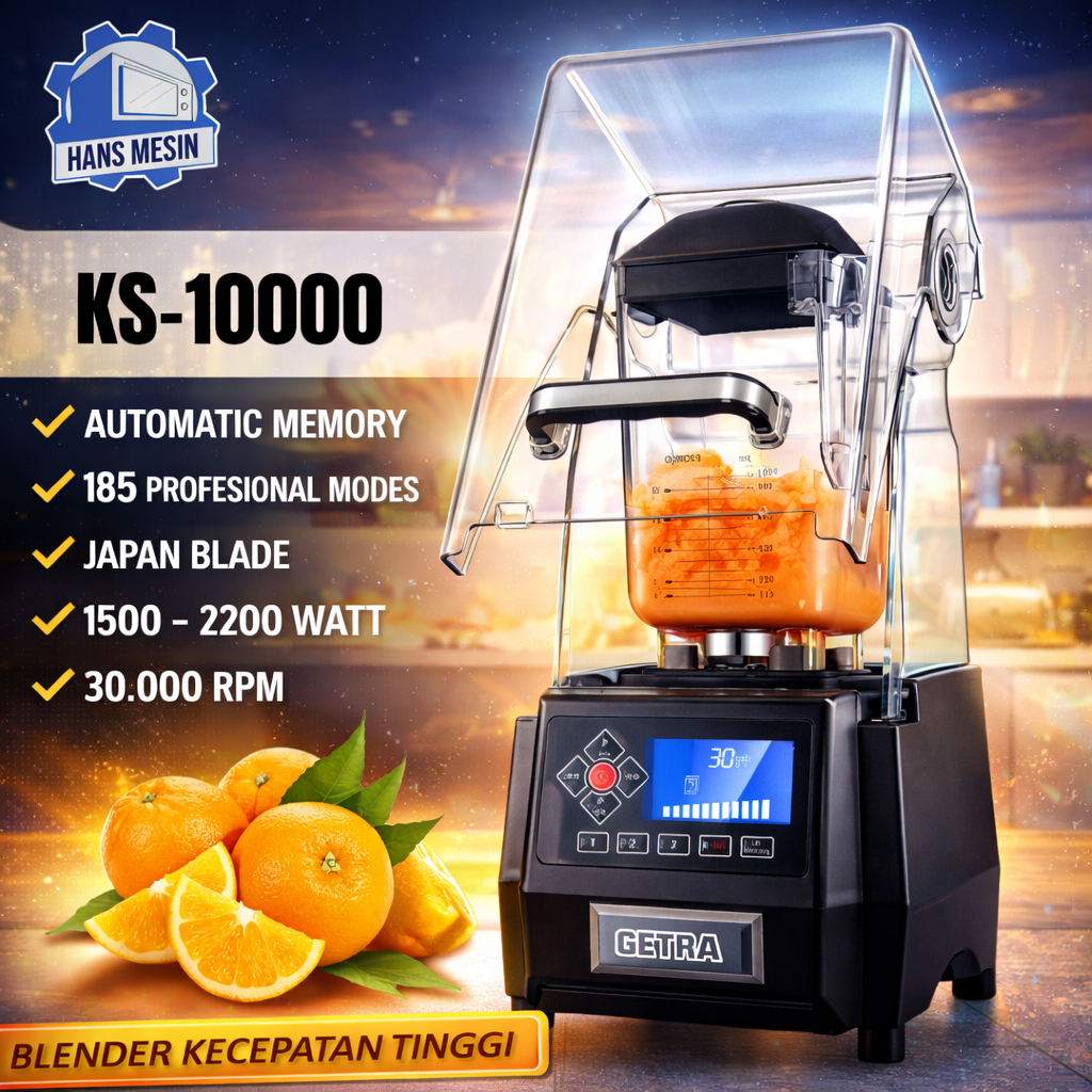 GETRA BLENDER SMOOTHIE / BLENDER (GETRA) KS-10000 HEAVY DUTY SMOOTIE