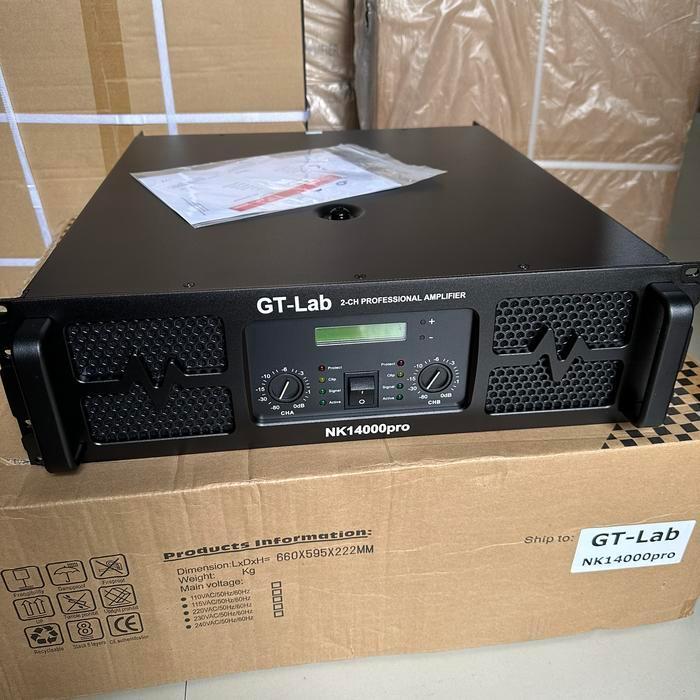 Power Ampli Amplifier GTLab RDW NK14000PRO GT Lab NK14000 PRO NK-14000 PRO NK 14000 PRO NK 14000PRO 