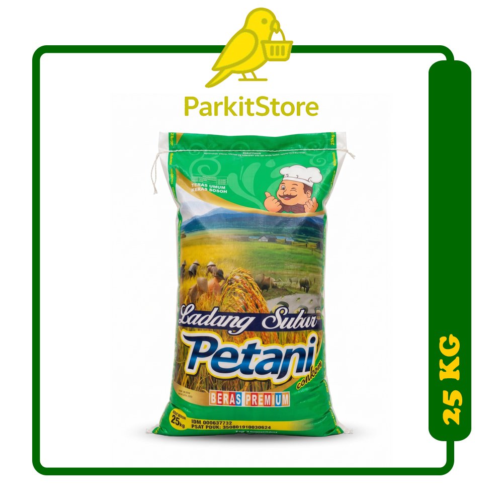 BERAS PREMIUM LADANG SUBUR KEMASAN 25 KG KHUSUS INSTANT