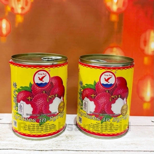 Buah Leci Kaleng