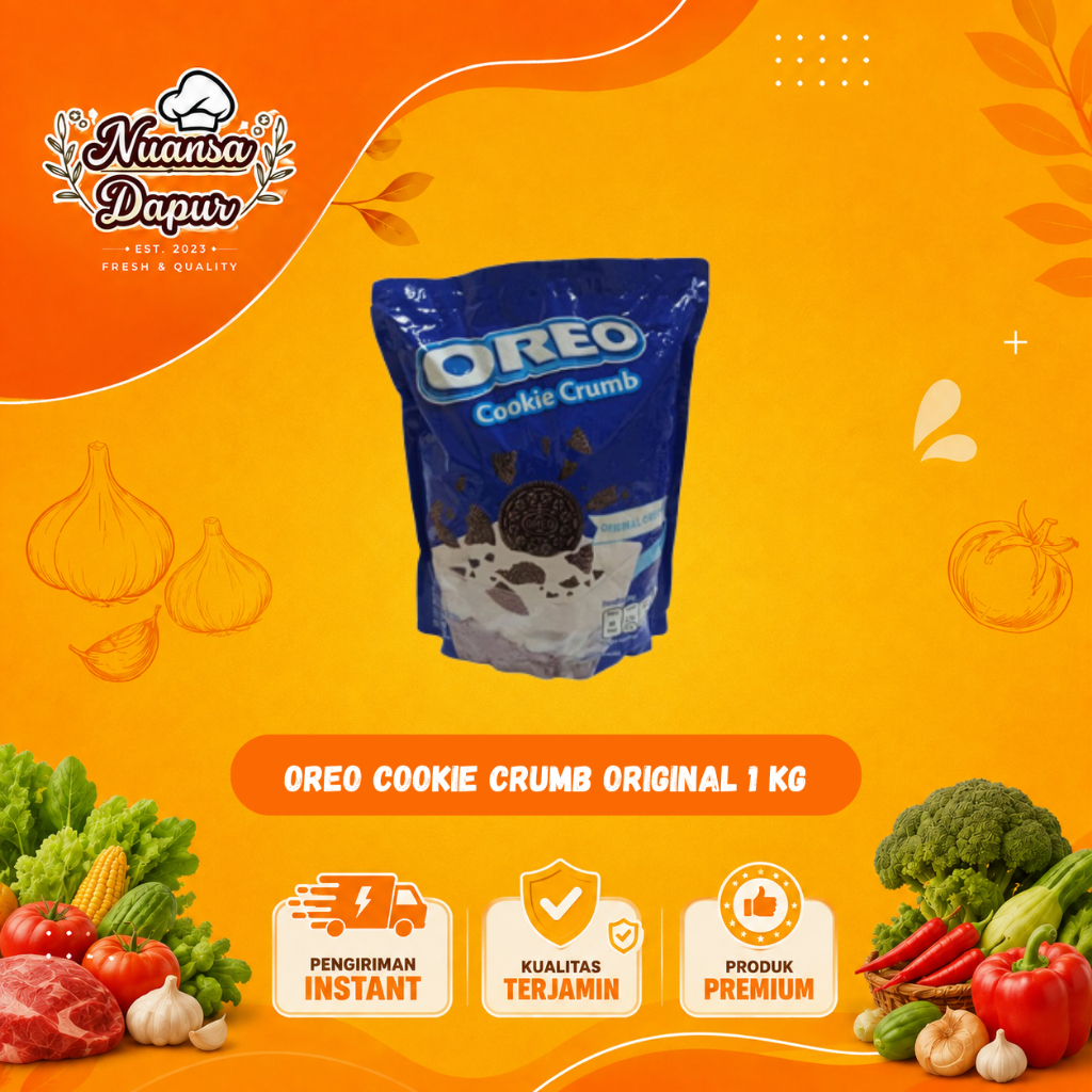 OREO COOKIE CRUMB ORIGINAL 1 KG
