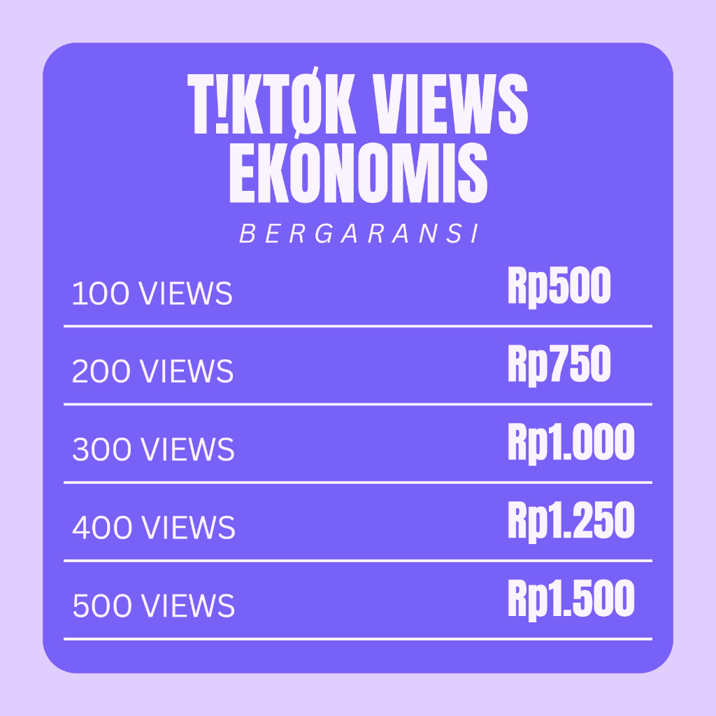 Paket Tiktok Ekonomis Viewer Meningkatkan Popularitas - Aurorasmm