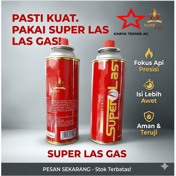 PROMO SUPER LAS GAS KOMPOR AC BUAT LAS AC