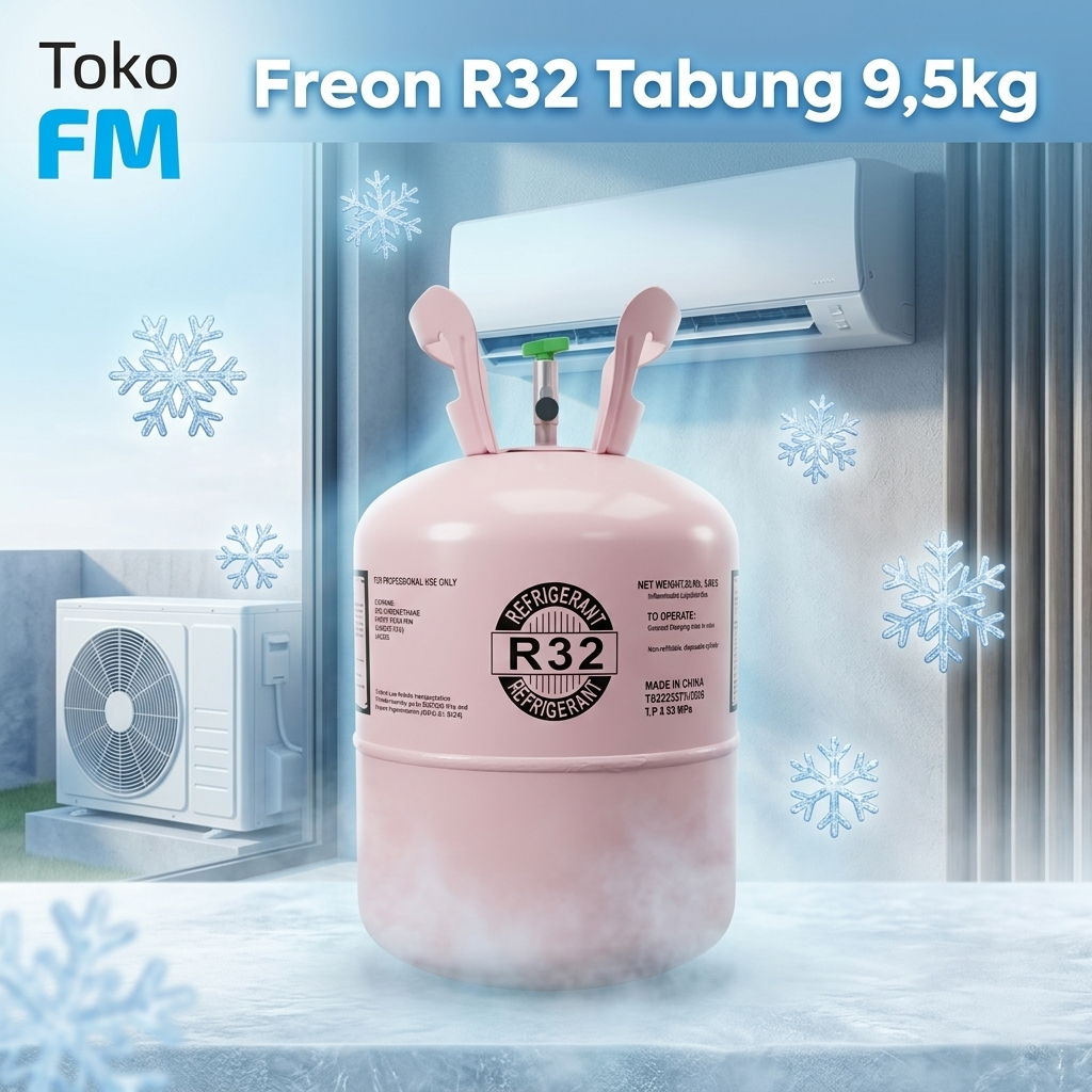 Freon R32 Refrigerant 9,5 kg – Kondisi baru